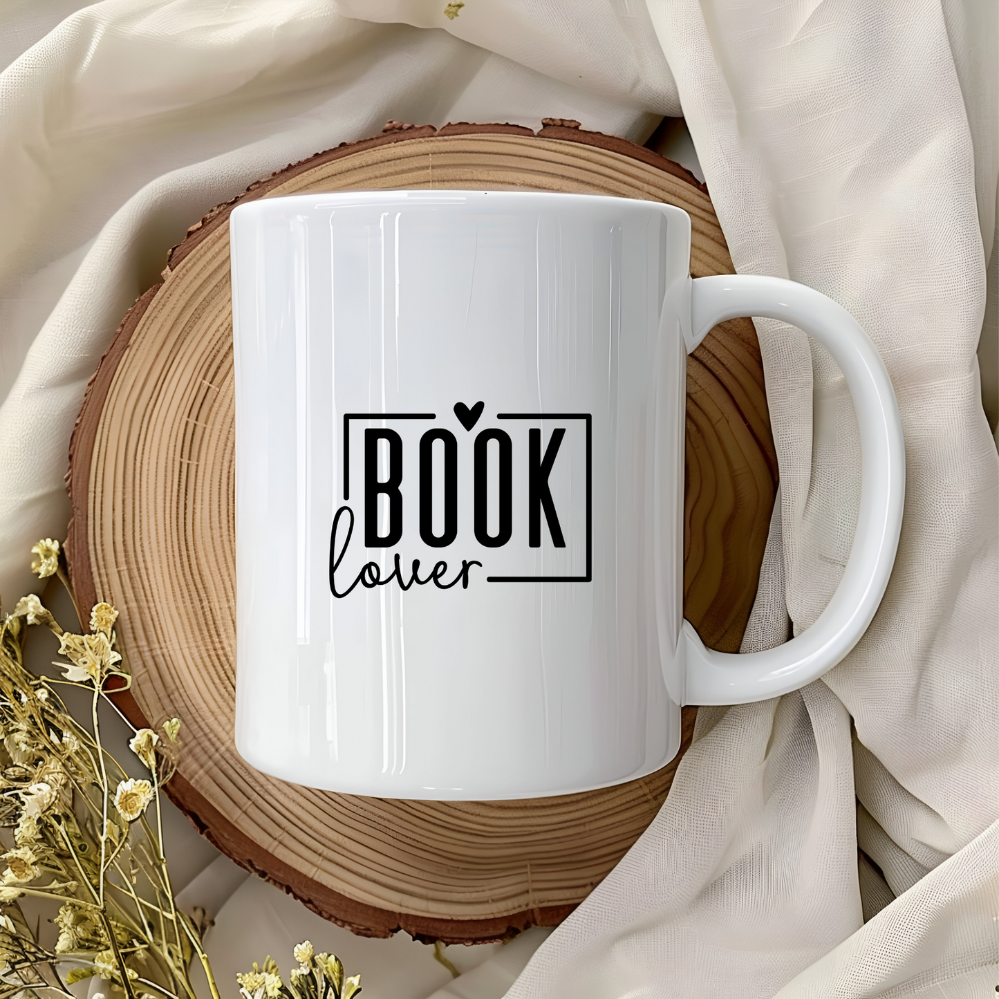 Taza Book lover