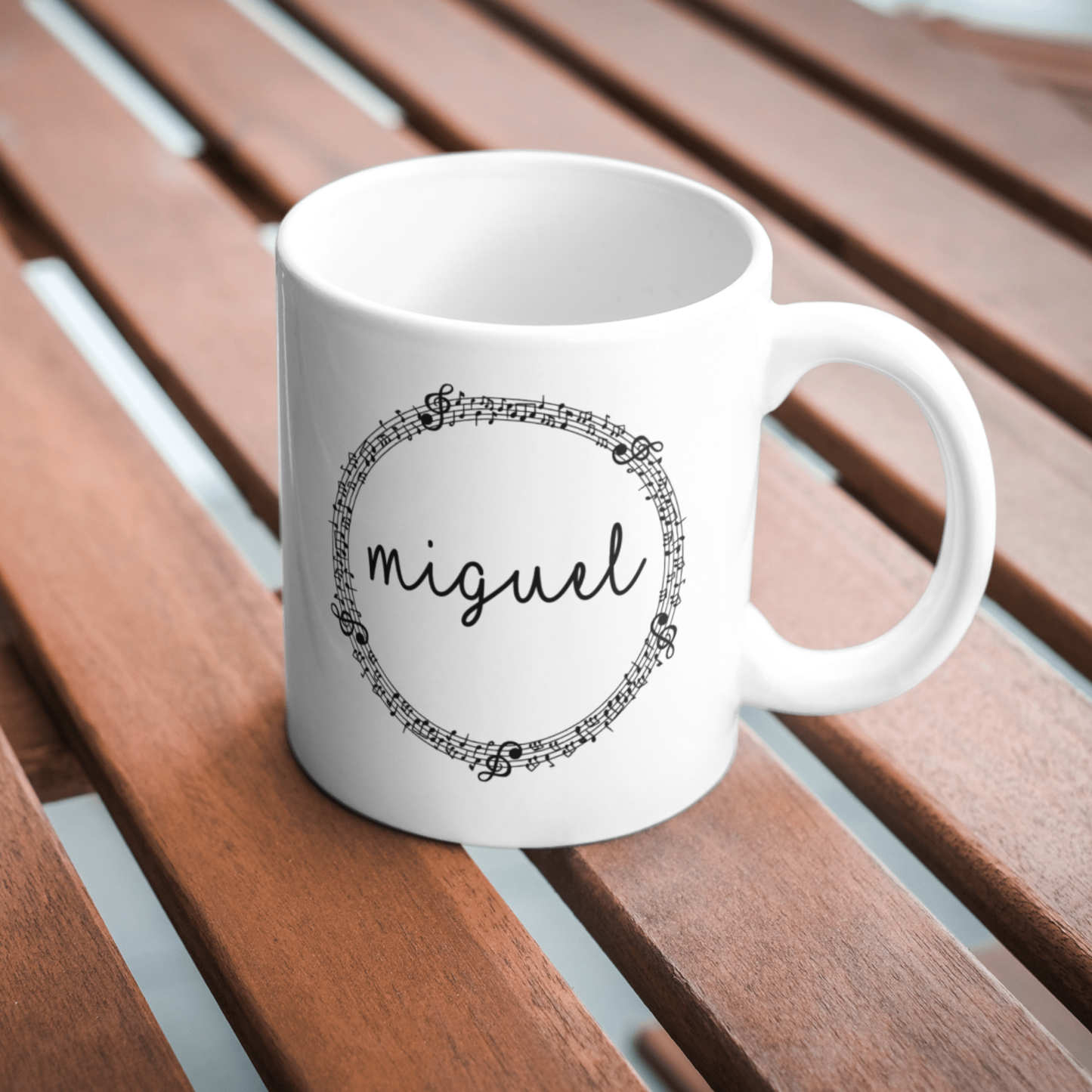 Taza música personalizada