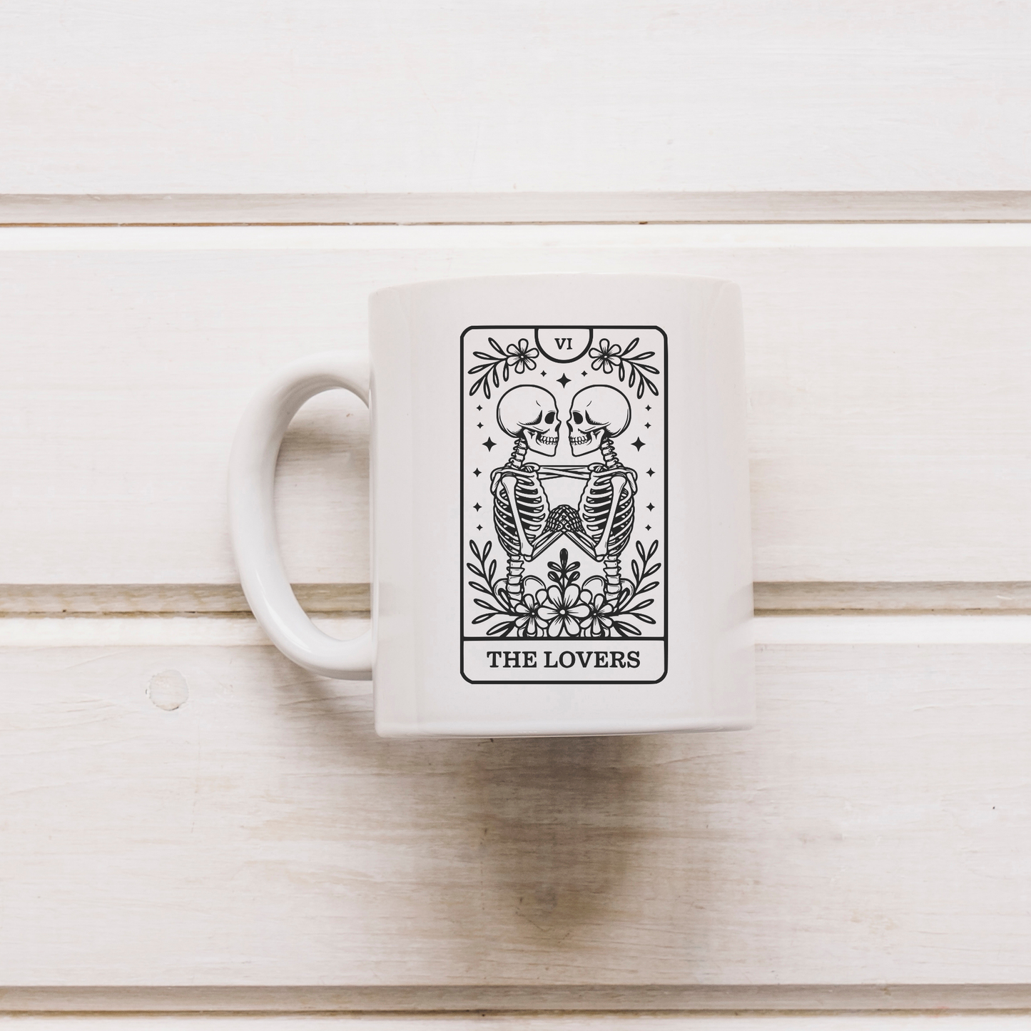 Taza tarot Los amantes